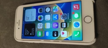 Apple iPhone 8 smartfon biały + indukcja + etui 