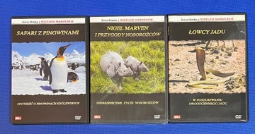 3xDVD - Seria filmów z Nigelem Marvenem