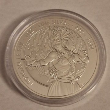 Moneta srebrna Mity i Legendy Morgan Le Fay 2024
