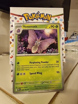 Karta Pokemon Venomoth (MEW 049) 151 MEW