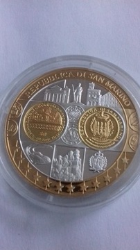 Wspólna waluta europy San Marino