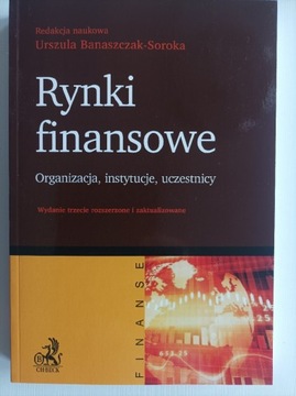 Rynki finansowe urszula banaszczak-soroka