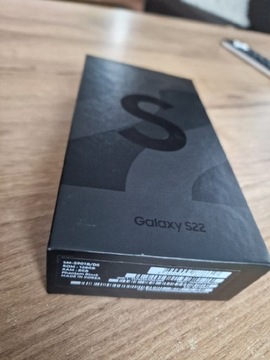Samsung S22 128GB 8GB NOWY black  SM-S901B/DS