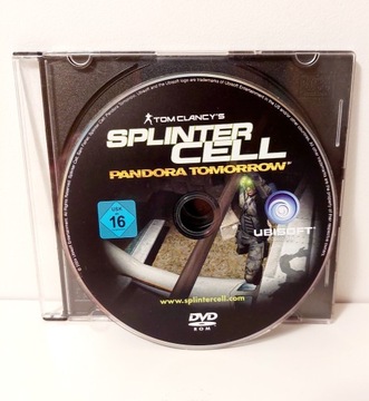 Tom Clancy`s Splinter Cell Pandora Tomorrow pc box dvd-rom ubisoft 