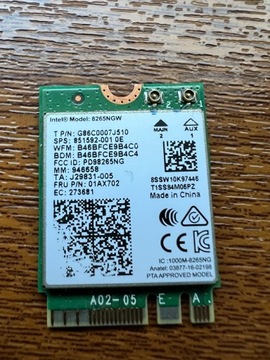 Moduł Wi-Fi/Bluetooth 8265 Lenovo