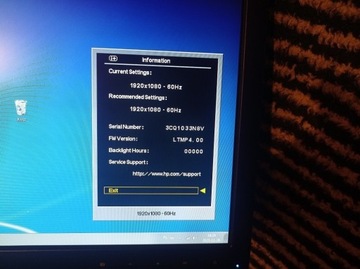 Monitor HP LA2306x 23" LED FHD D-Port DVI VGA HDMI