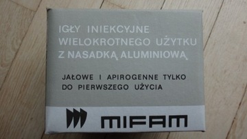 Igły iniekcyjne MIFAM 0,5x25