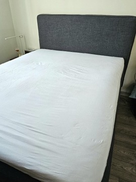 Mata Tussoy 160x200 Ikea biała na materac