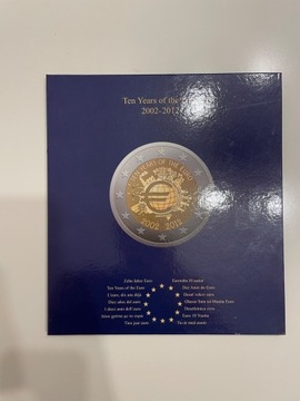 2 EURO - 10-lecie banknotów i monet Euro 