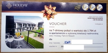 Voucher Holiday Park & Resort 1794zł