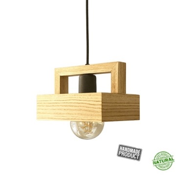 Lampa wisząca drewniana BOX20