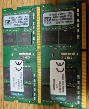Kingston kvr21s15d8/8 DDR 4 2133 dual 2x8gb 16gb 