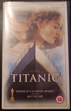 TITANIC,  VHS po angielsku,  dla kolekcjonerow 