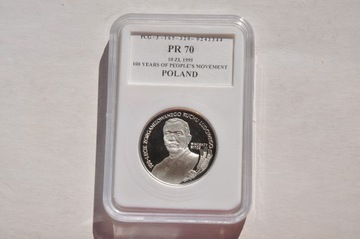 10 złotych 1995 Wincenty Witos PR70