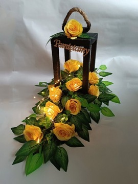 Latarenka LED Orginalna dekoracja grobu 