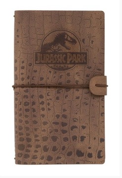 Jurassic Park notes skórzany 