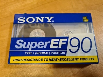 Kaseta magnetofonowa Sony Super EF90 Type I