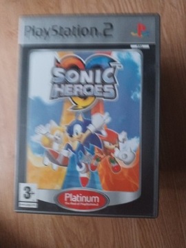 Gra sonic heroes na konsolę PlayStation 2 ps2