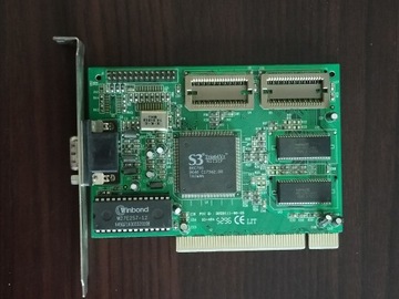 Karta graficzna S3 Trio64V+ N1C3CF PCI VGA