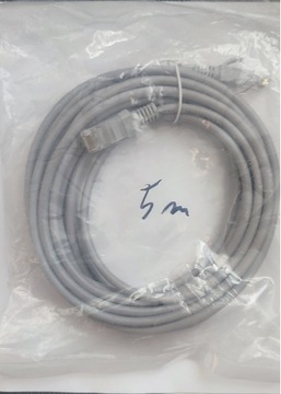 Kabel RJ45 5M SZARY