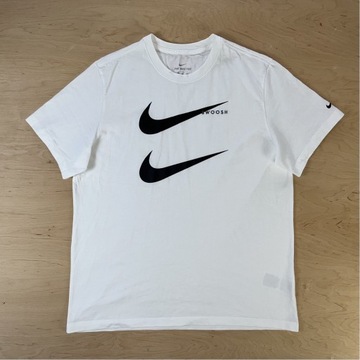 Nike Swoosh T-Shirt Biały XL