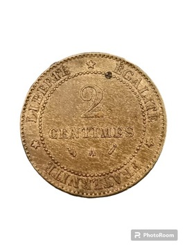 2 centimes 1892 A 