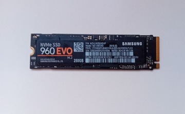 Dysk SSD Samsung 960 evo 250GB M.2 PCIe