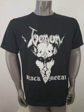 T-Shirt Venom, Black Metal