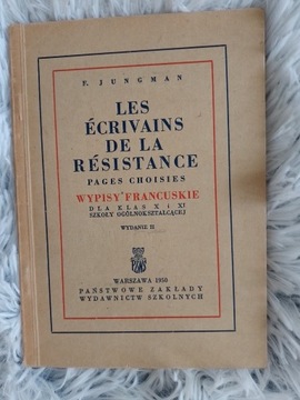 LES ECRIVAINS DE LA RESISTANCE