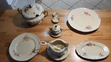 Stara, piękna śląska porcelana Huta Franciszka