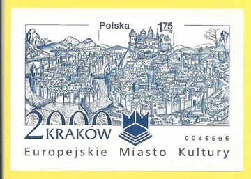 Bl. 172 A** Kraków Europejskie Miasto Kultury 2000