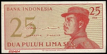 INDONEZJA 25 Sen 1964