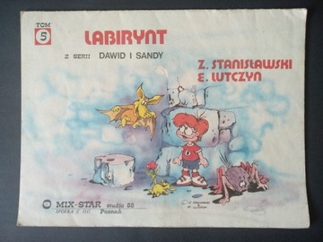 KOMIKS - DAWID I SANDY - LABIRYNT - TOM 5