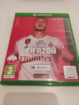 FIFA 20 Xbox one wersja PL pudełko