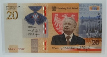 Lech Kaczyński Warto Być Polakiem !  Nr 0022232