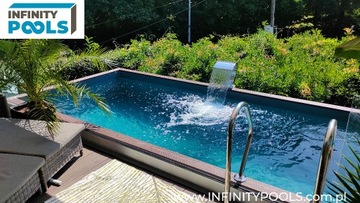 Basen z nowego kontenera morskiego INFINITY POOLS