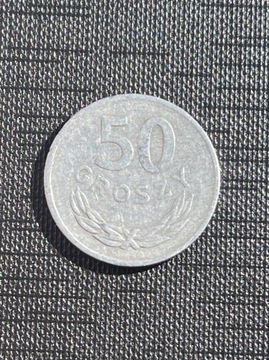 Moneta numizmatyka 50 gr groszy 1974