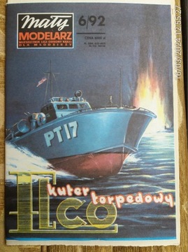 Mały Modelarz 6/92 Ameryk. Kuter torpedowy kl ELCO