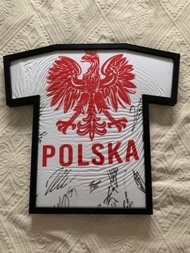 Koszulka podpisy reprezentacji Polski