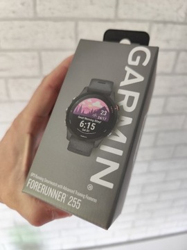 Nowy Garmin forerunner 255 Szary