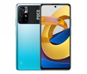 Xiaomi Poco M4 Pro 5G 6/128GB Cool Blue NOWY FOLIA