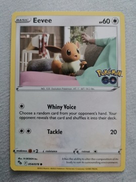 Eevee 054/078 PGO / Karty Pokemon 