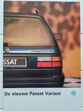 Prospekt Volkswagen Passat Variant 1989r. UNIKAT