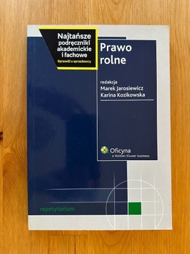 PRAWO ROLNE REPETYTORIUM