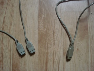 Kabel rozgałęźnik do PC