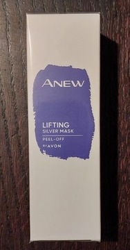 Avon Anew liftingująca maska peel off srebrna noc