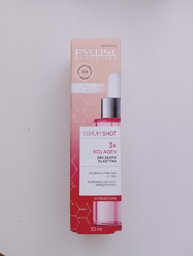 Eveline Serum Shot lifting 3x Kolagen 24k Złoto