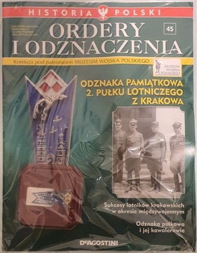 Ordery I Odznaczenia DeAgostini 45 Odznaka Pamiątk