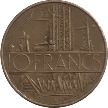 Francja 10 franków z 1975 roku - OBEJ. MOJĄ OFERTĘ