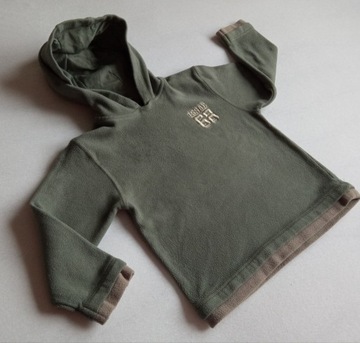 bluza z kapturem r. 104 / 110 George zieleń khaki